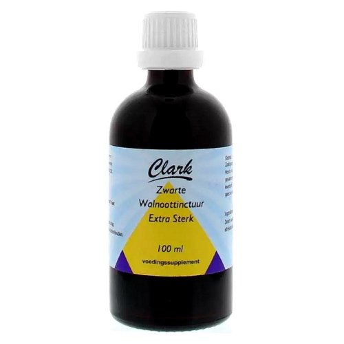 100 Ml Clark Zwarte Walnoottinctuur Extra Sterk