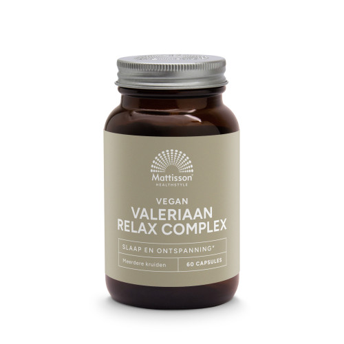 60 capsules Mattisson Valeriaan Relax Complex