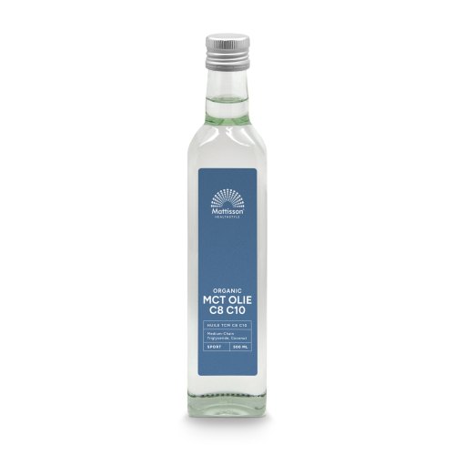 500 ml Mattisson MCT Olie C8/C10 Biologisch