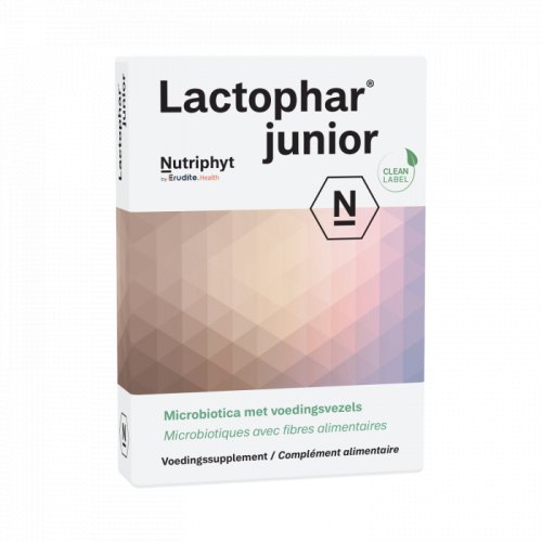20 capsules Nutriphyt Lactophar Junior