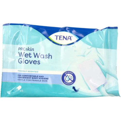 Tena Wet Wash Glove Freshly Scented