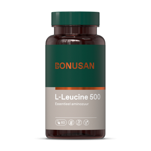 60 Kapseln Bonusan L-Leucine 500 mg