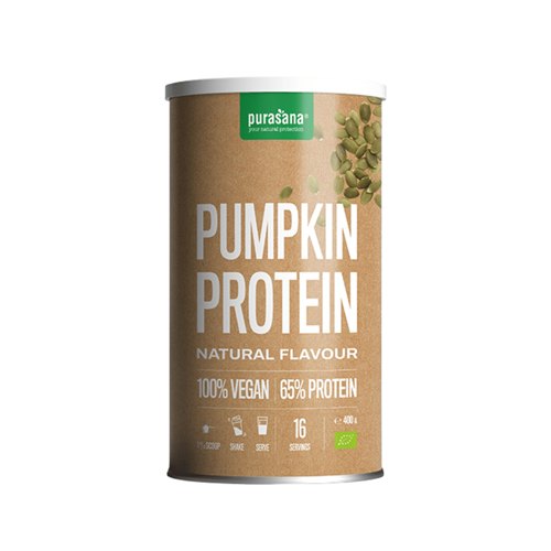 vegan-protein-pompoen-natuur-biologisch-purasana-400-gram