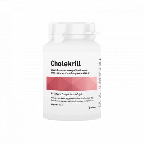 60 softgels Nutriphyt Cholekrill