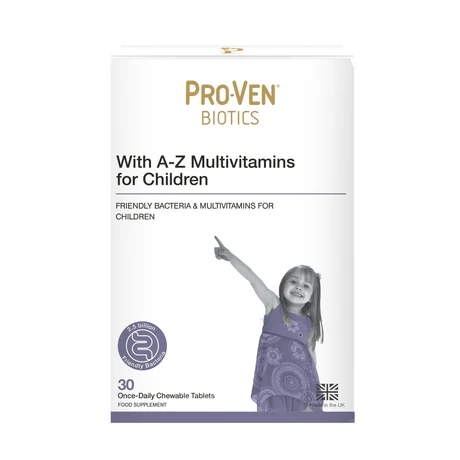 30 kauwtabletten Pro-Ven Probiotics A-Z Multivitamins for Childeren