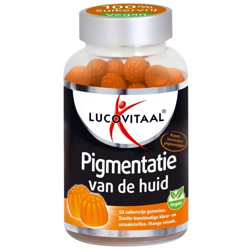 50 gummies Lucovitaal Pigmentatie van de Huid