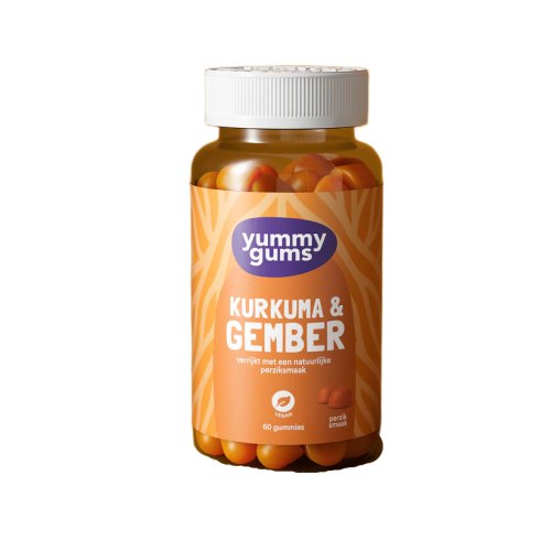 60 gummies Yummygums Kurkuma & Gember