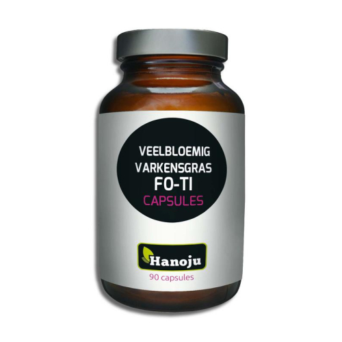 90 Kapseln Hanoju Veelbloemig Varkensgras Fo-Ti