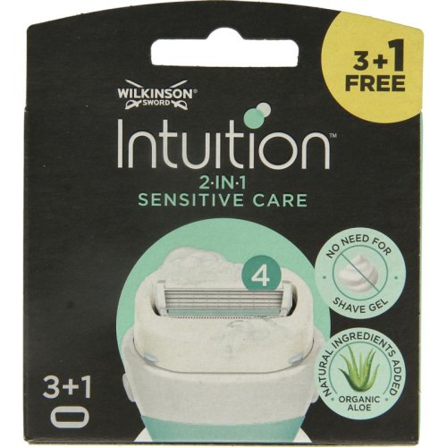 Wilkinson Intuition Sensitive Care Navulmesjes 4 Stücke