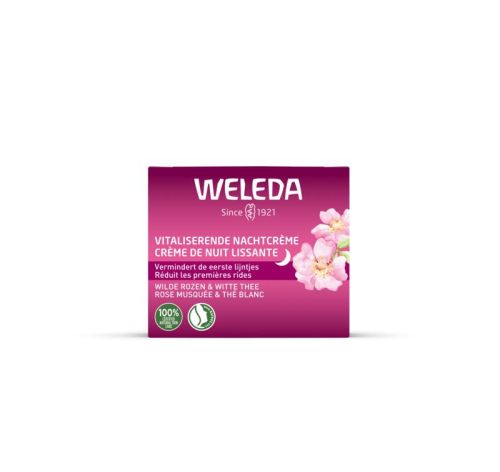 Weleda Wilde Rozen & Witte Thee Vitaliserende Nachtcrème 40 ml