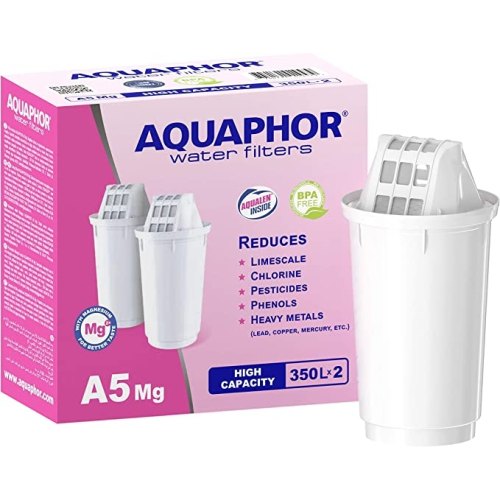 2 stuks Meditech Replacement Filter Cartridge Aquaphor A5 Mg