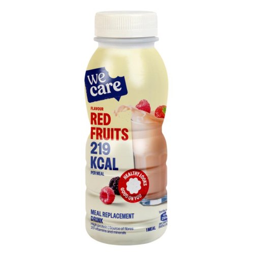 253 ml Wecare Drinkmaaltijd Rood Fruit