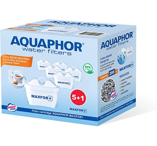 Aquaphor Replacement Filter Cartridge Aquaphor MAXFOR+ 6 pieces