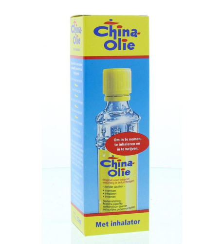 25 ml Hubner China Olie met inhalator