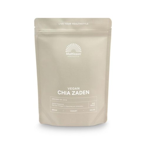 500 Gramm Mattisson Vegan Chia Zaden