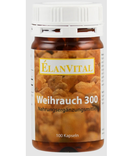 100 Kapseln Supplementa Elanvital Wierookextract 300 mg