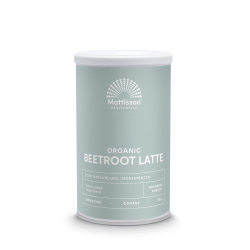 160 Gramm Mattisson Beetroot Latte Cacao-Gember Biologisch