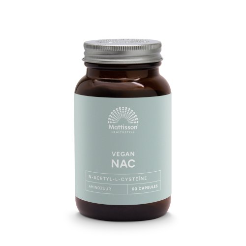 Mattisson NAC N-Acetyl-L-Cysteïne 600 mg 60 capsules