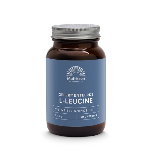 Mattisson L-Leucine Gefermenteerd 500 mg 60 Kapseln