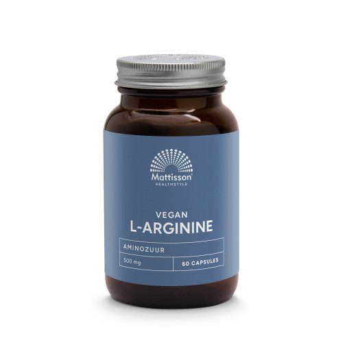 60 capsules Mattisson L-Arginine 500 mg