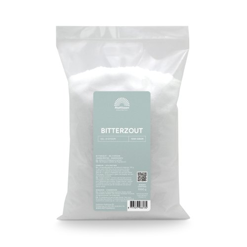 1000 Gramm Mattisson Bitterzout Epsom Zout Magnesiumsulfaat