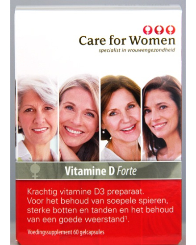 60 Kapseln Care for Women Vitamine D Forte