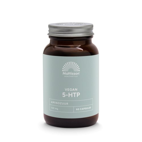 Mattisson 5-HTP Aminozuur 100 mg Vegan  60 Kapseln
