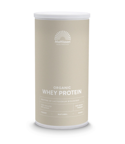 450 gram Mattisson Wei Proteine Naturel Biologisch