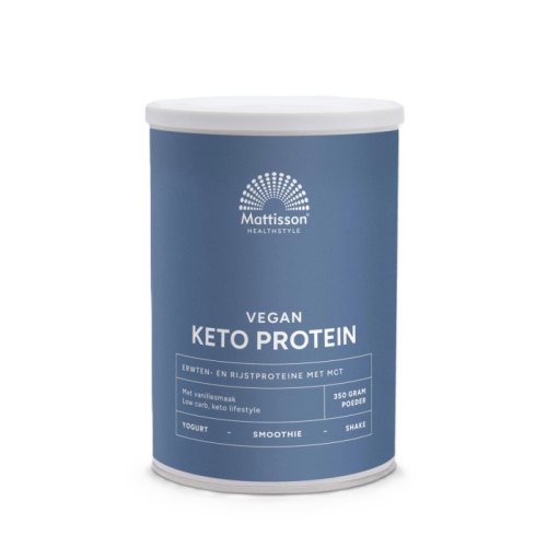 350 gram Mattisson Keto Protein Vegan MCT & Protein
