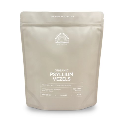 750 gram Mattisson Psyllium Vezels Biologisch