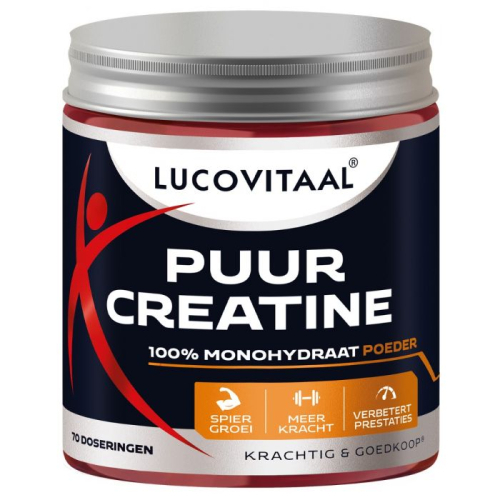 210 Gramm Lucovitaal Puur Creatine Monohydraat Poeder