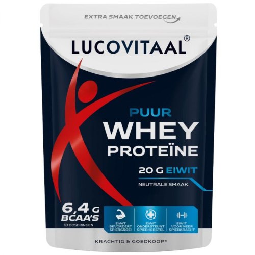 250 Gramm Lucovitaal Puur Whey Proteïne Poeder
