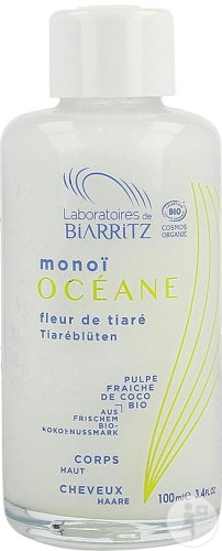 Laboratoires de Biarritz Océane Monoï Tiare Flower Biologisch 100 Ml