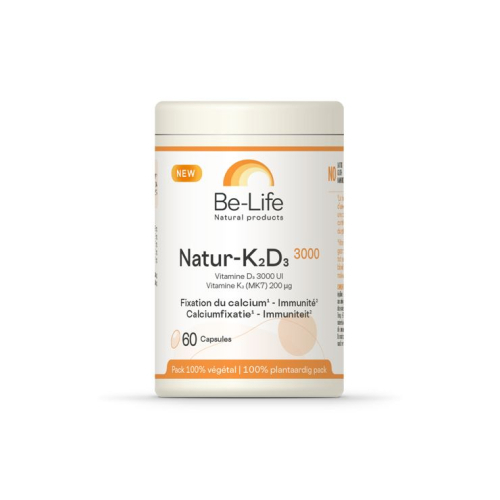 60 capsules Be-Life Natur K2D3 3000
