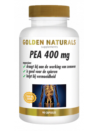 90 capsules Golden Naturals PEA 400 mg