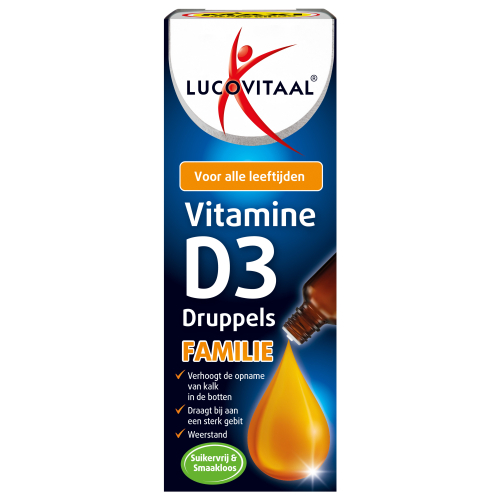50 Ml Lucovitaal Vitamine D3 Druppels Familie