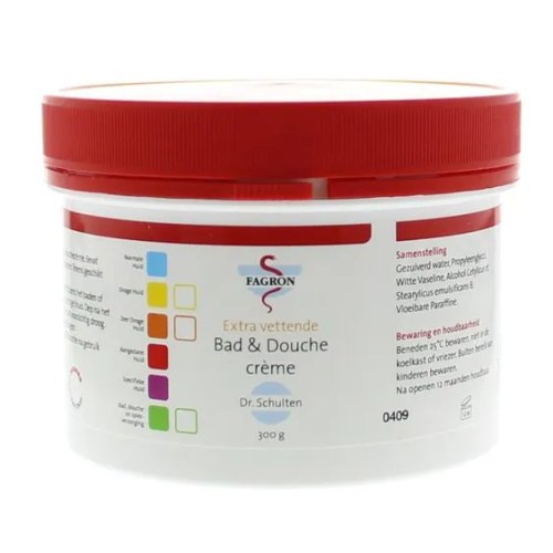 Fagron Extra vettende Bad & Douchecrème 300 gram