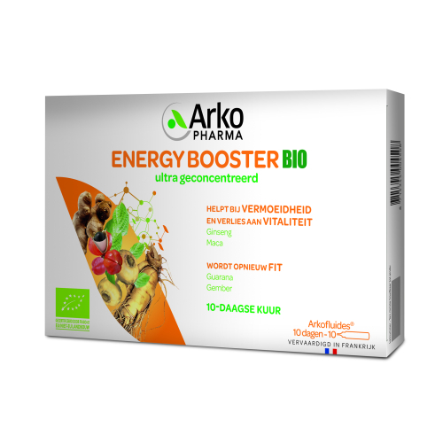 10 ampullen Arkopharma Energy Booster Biologisch