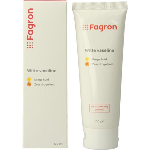 100 gram Fagron Witte Vaseline + doosje en bijsluiter