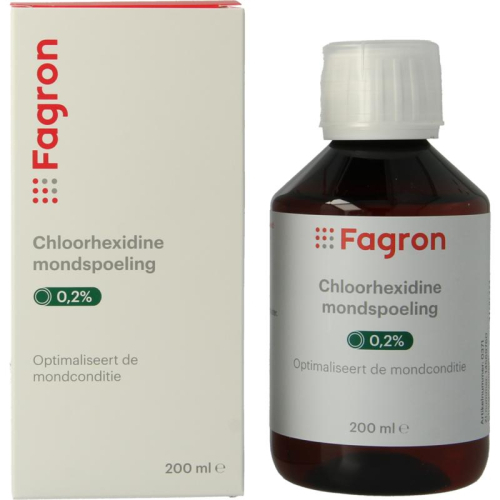 200 ml Fagron Chloorhexidine Mondspoeling 0,2%