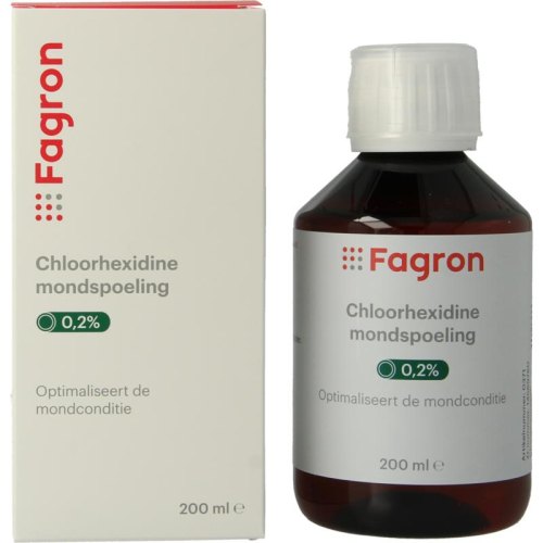 Fagron Chloorhexidine Mondspoeling 0,2% 200 Ml