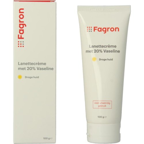 100 gram Fagron Lanettecreme met 20% Vaseline