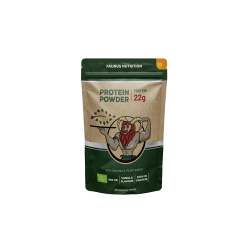 900 gram Faunus Nutrition Protein Powder Vanilla Flavour