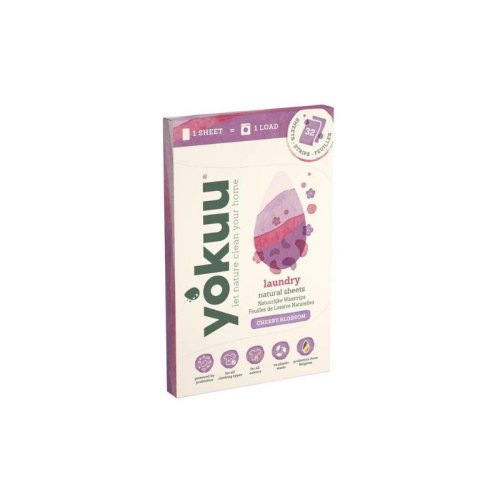 96 gram Yokuu Laundry Sheets Cherry Blossom