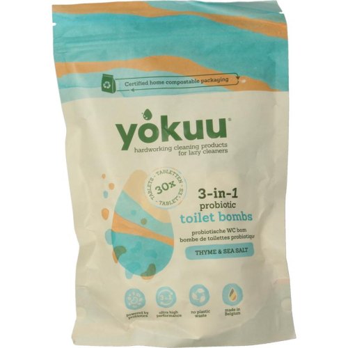 Yokuu Toilet Bomb Thyme & Sea Salt 30 Stücke