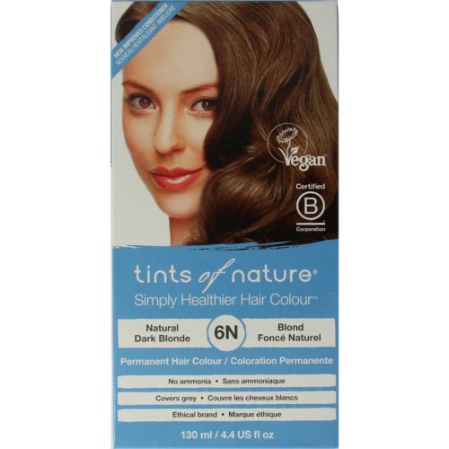 1 Packung Tints of Nature 6N Natural Dark Blonde