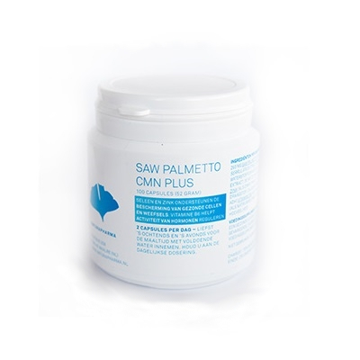 100 capsules Naturapharma Saw Palmetto CMN Plus