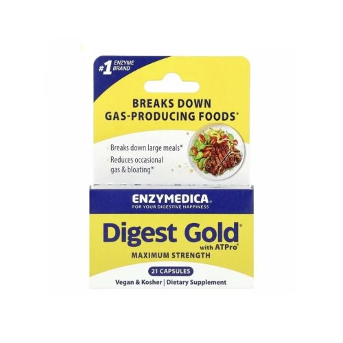 21 capsules Enzymedica Digest Gold with ATPro