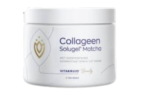 150 gram Vitakruid Collageen Solugel Matcha