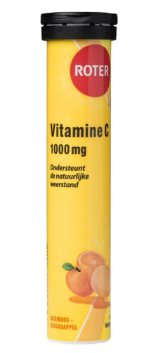 vitamine-c-1000-mg-abrikoos-sinaasappelsmaak-roter-20-bruistabletten